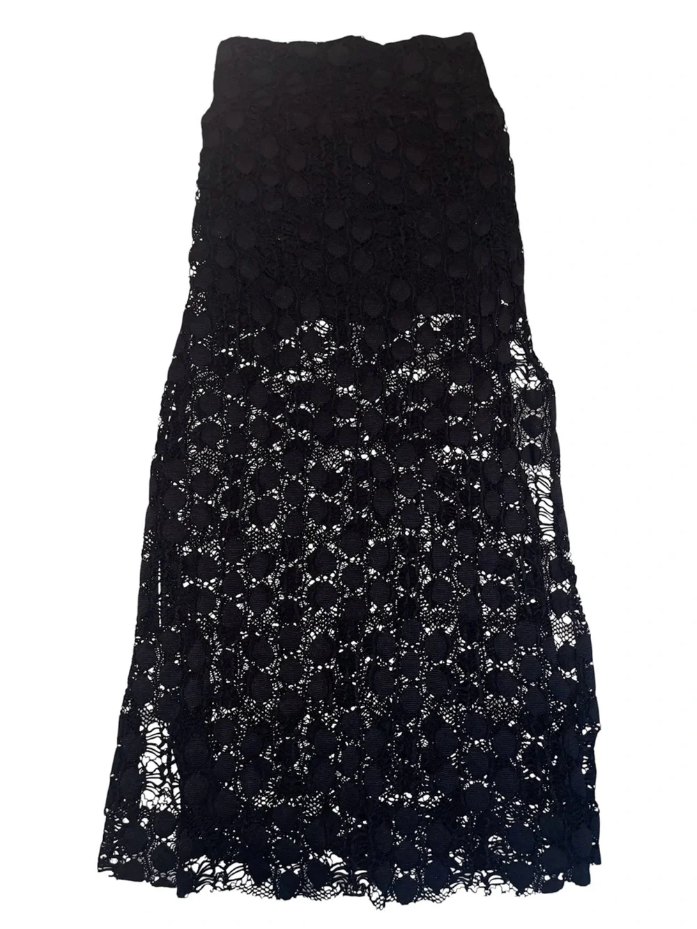 Phax Swimwear Maxi Skirt Lace Black Size Medium M